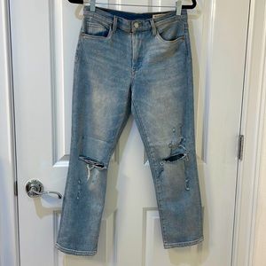BLANKNYC distressed denim (the Madison crop) size 27